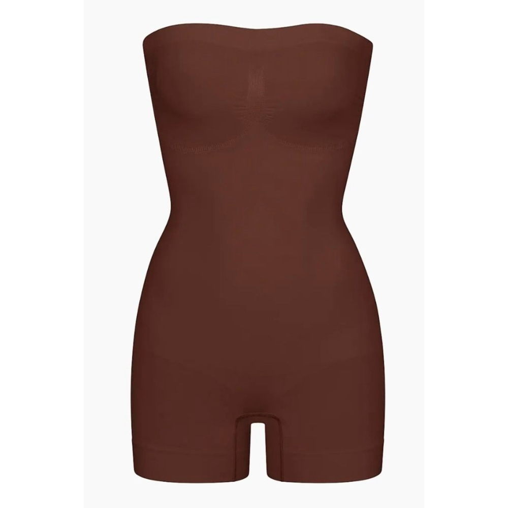 New Skims Seamless Sculpt Strapless Shortie Bodysuit Size XS